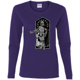T-Shirts Purple / S Captain Women's Long Sleeve T-Shirt