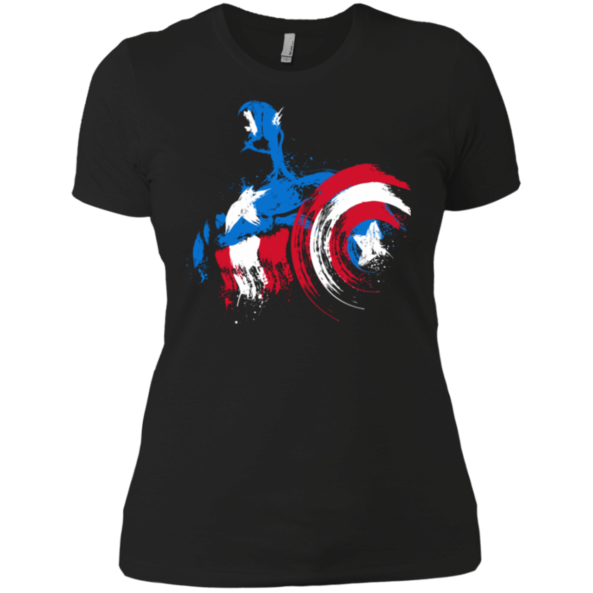 T-Shirts Black / X-Small Captain Women's Premium T-Shirt