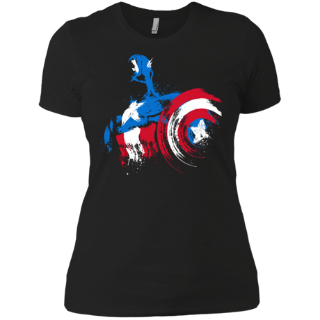 T-Shirts Black / X-Small Captain Women's Premium T-Shirt