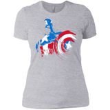 T-Shirts Heather Grey / X-Small Captain Women's Premium T-Shirt