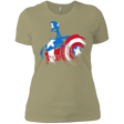 T-Shirts Light Olive / X-Small Captain Women's Premium T-Shirt