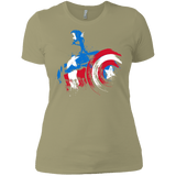 T-Shirts Light Olive / X-Small Captain Women's Premium T-Shirt