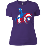 T-Shirts Purple Rush/ / X-Small Captain Women's Premium T-Shirt