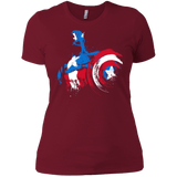 T-Shirts Scarlet / X-Small Captain Women's Premium T-Shirt