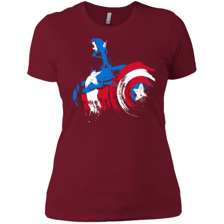 T-Shirts Scarlet / X-Small Captain Women's Premium T-Shirt