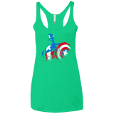 T-Shirts Envy / X-Small Captain Women's Triblend Racerback Tank