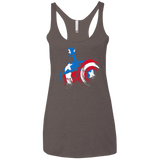 T-Shirts Macchiato / X-Small Captain Women's Triblend Racerback Tank