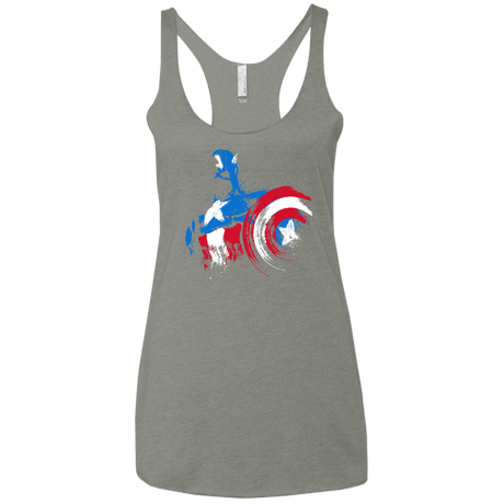 T-Shirts Venetian Grey / X-Small Captain Women's Triblend Racerback Tank