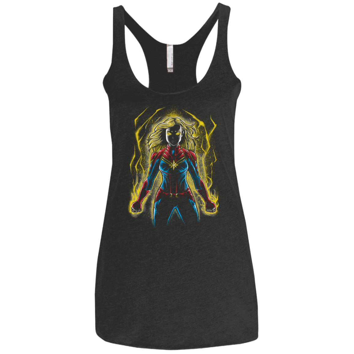 T-Shirts Vintage Black / X-Small Captain Women's Triblend Racerback Tank