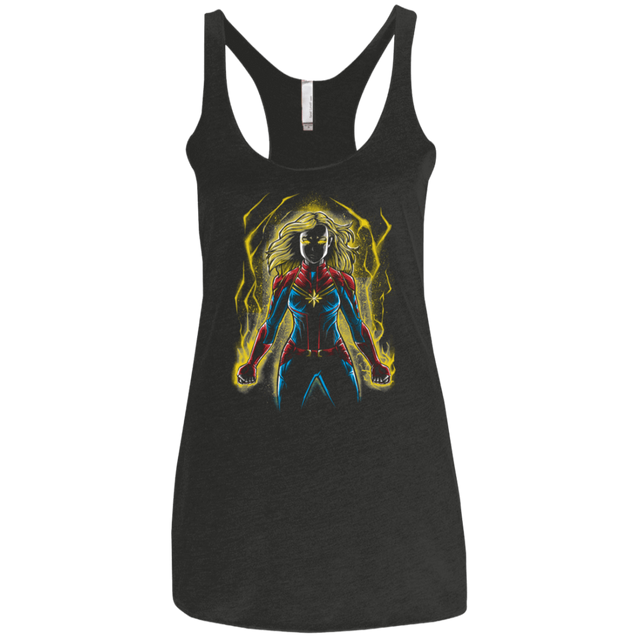 T-Shirts Vintage Black / X-Small Captain Women's Triblend Racerback Tank