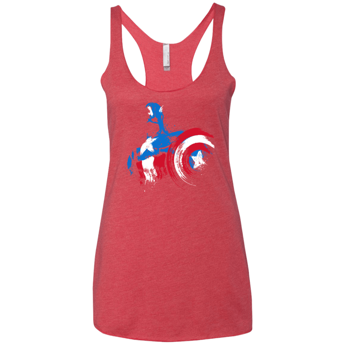 T-Shirts Vintage Red / X-Small Captain Women's Triblend Racerback Tank