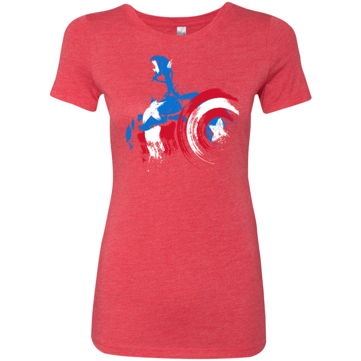 T-Shirts Vintage Red / S Captain Women's Triblend T-Shirt