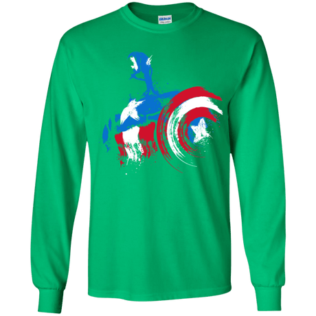 T-Shirts Irish Green / YS Captain Youth Long Sleeve T-Shirt