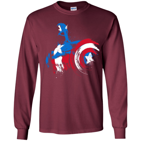 T-Shirts Maroon / YS Captain Youth Long Sleeve T-Shirt