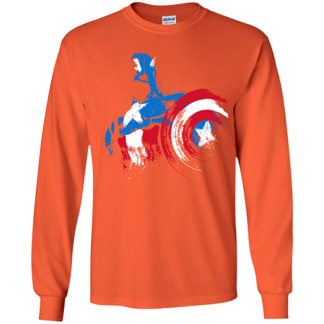 T-Shirts Orange / YS Captain Youth Long Sleeve T-Shirt