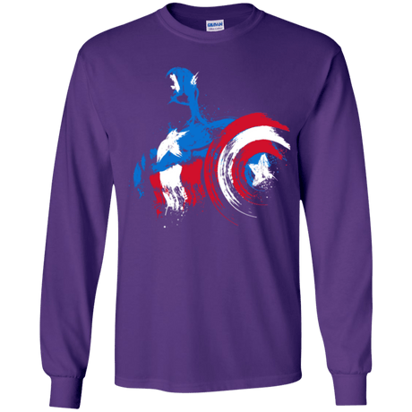 T-Shirts Purple / YS Captain Youth Long Sleeve T-Shirt