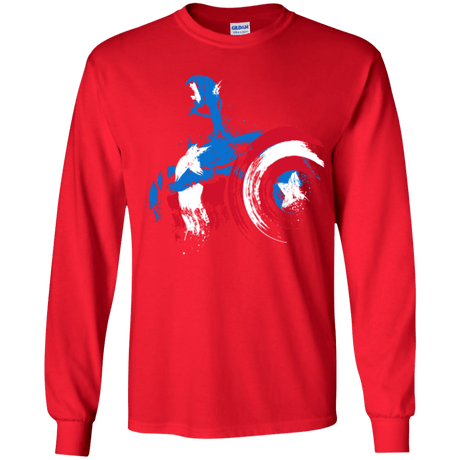 T-Shirts Red / YS Captain Youth Long Sleeve T-Shirt