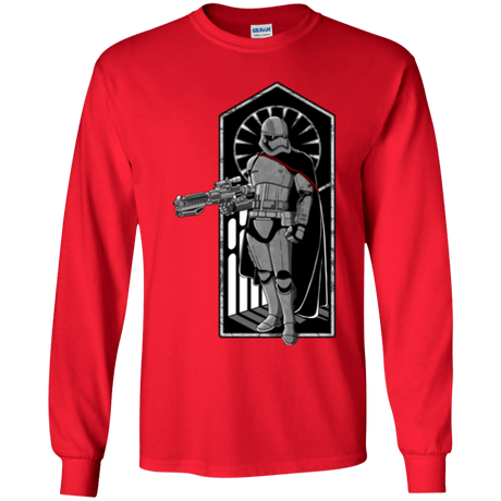 T-Shirts Red / YS Captain Youth Long Sleeve T-Shirt