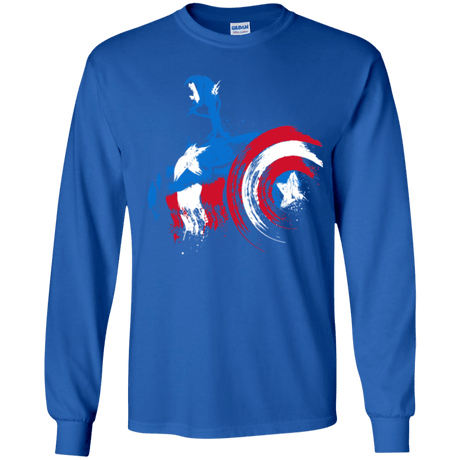 T-Shirts Royal / YS Captain Youth Long Sleeve T-Shirt