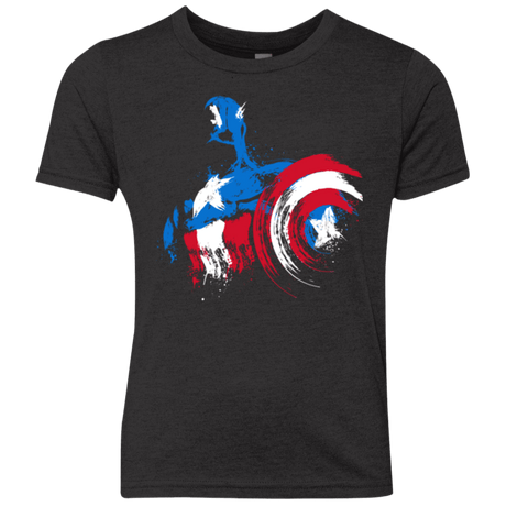 T-Shirts Vintage Black / YXS Captain Youth Triblend T-Shirt