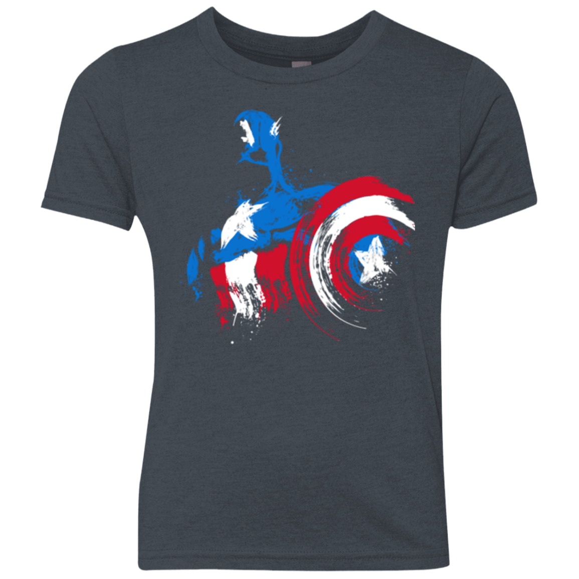 T-Shirts Vintage Navy / YXS Captain Youth Triblend T-Shirt