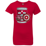 T-Shirts Red / YXS CapTin America Girls Premium T-Shirt