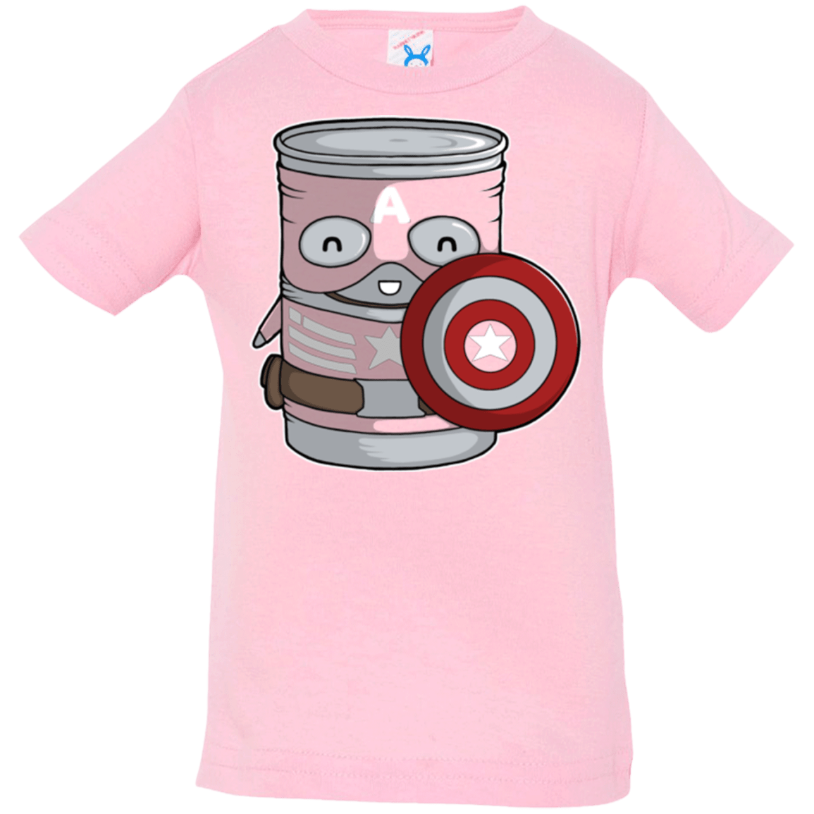 T-Shirts Pink / 6 Months CapTin America Infant Premium T-Shirt