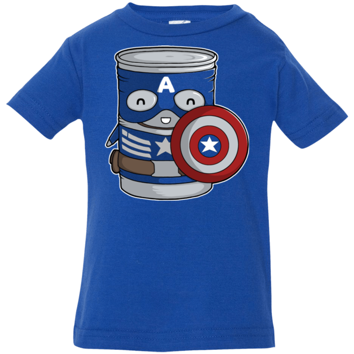 T-Shirts Royal / 6 Months CapTin America Infant Premium T-Shirt