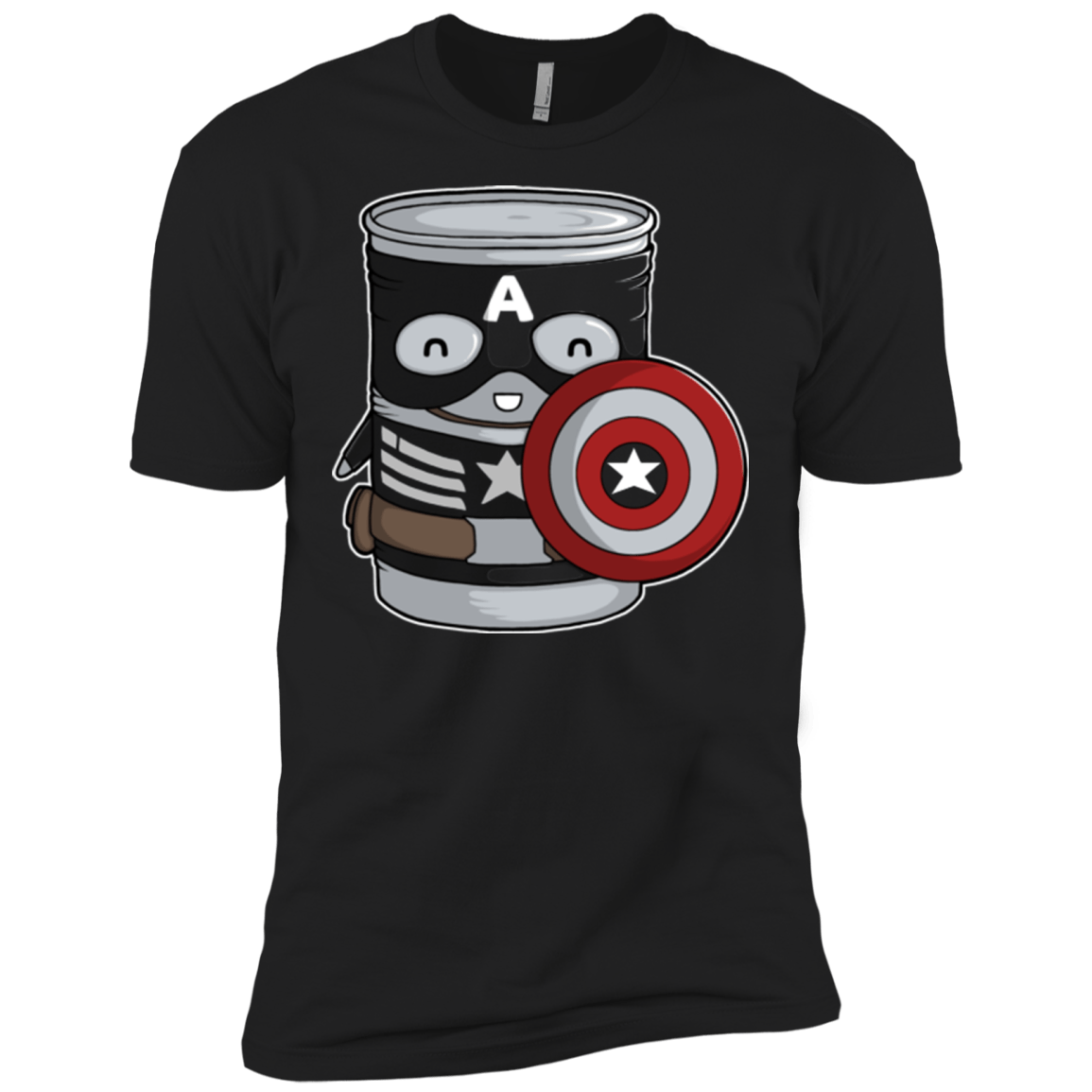 T-Shirts Black / X-Small CapTin America Men's Premium T-Shirt