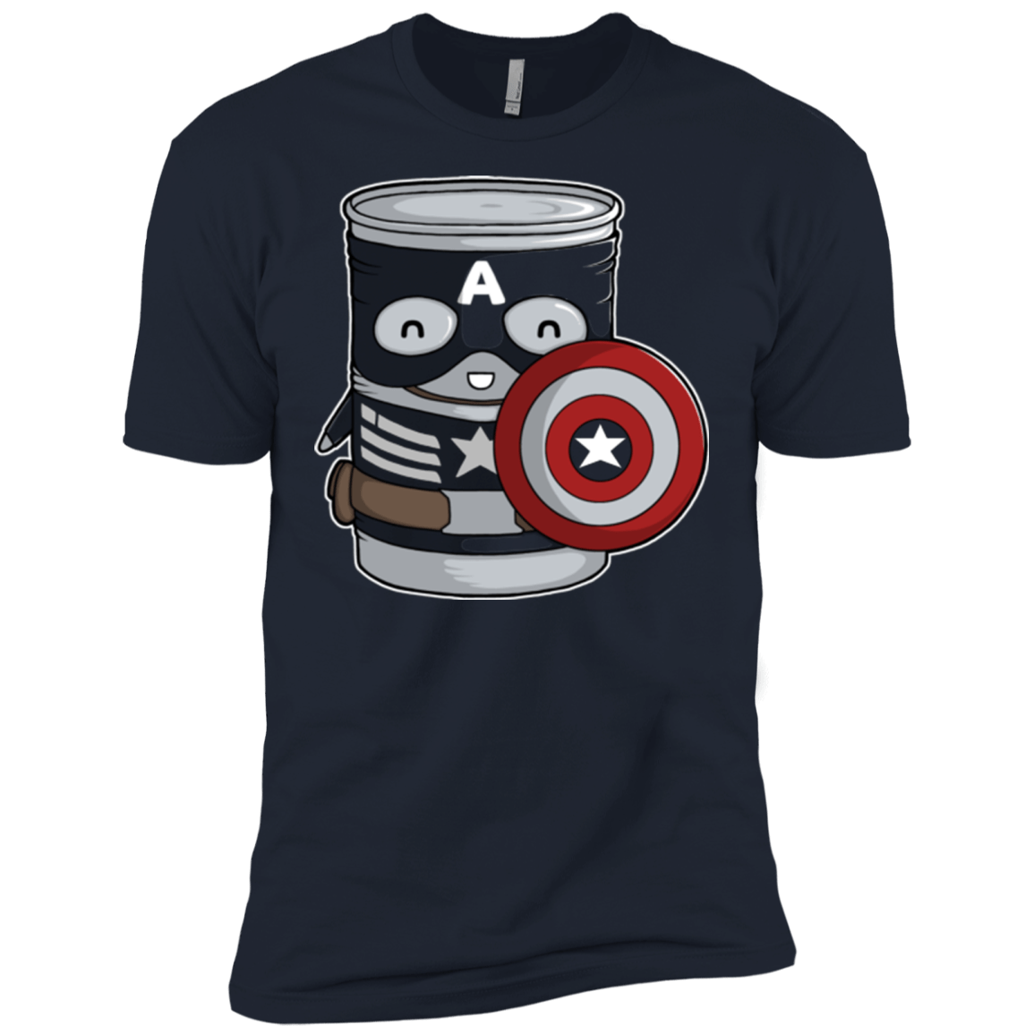 T-Shirts Midnight Navy / X-Small CapTin America Men's Premium T-Shirt
