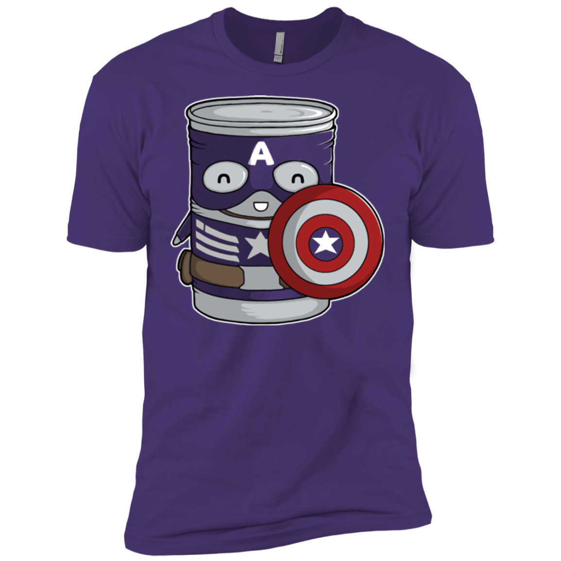 T-Shirts Purple / X-Small CapTin America Men's Premium T-Shirt