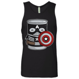 T-Shirts Black / Small CapTin America Men's Premium Tank Top