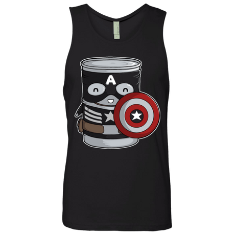 T-Shirts Black / Small CapTin America Men's Premium Tank Top