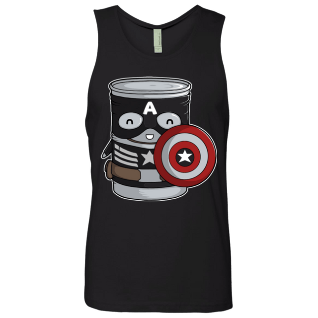 T-Shirts Black / Small CapTin America Men's Premium Tank Top