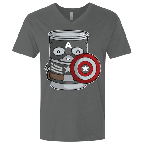 T-Shirts Heavy Metal / X-Small CapTin America Men's Premium V-Neck