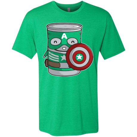 T-Shirts Envy / Small CapTin America Men's Triblend T-Shirt