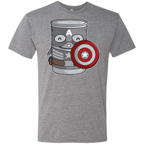 T-Shirts Premium Heather / Small CapTin America Men's Triblend T-Shirt