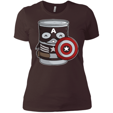 T-Shirts Dark Chocolate / X-Small CapTin America Women's Premium T-Shirt