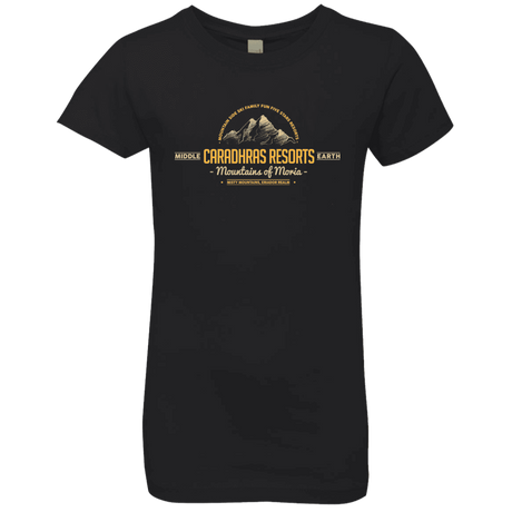 T-Shirts Black / YXS Caradhras Resorts Girls Premium T-Shirt