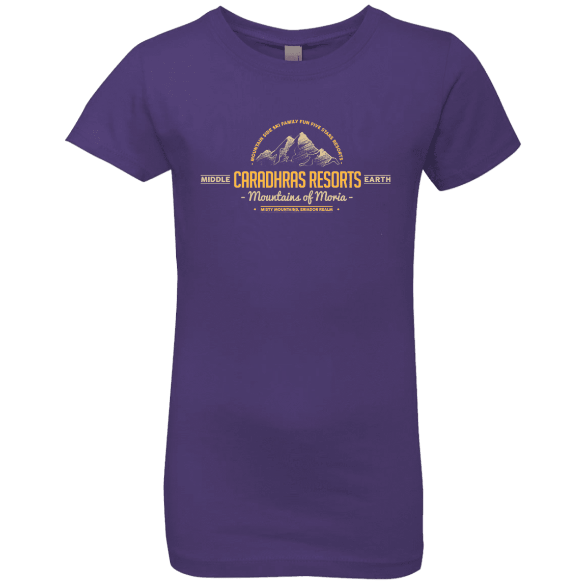 T-Shirts Purple Rush / YXS Caradhras Resorts Girls Premium T-Shirt