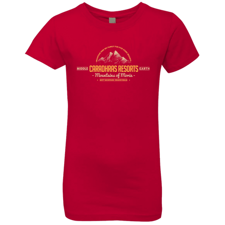 T-Shirts Red / YXS Caradhras Resorts Girls Premium T-Shirt
