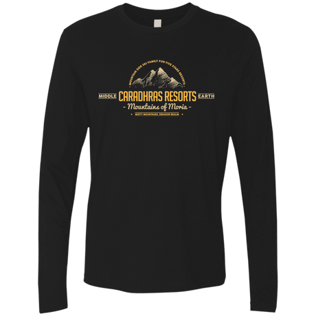 T-Shirts Black / Small Caradhras Resorts Men's Premium Long Sleeve