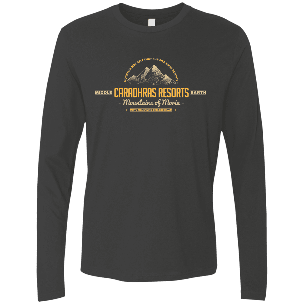 T-Shirts Heavy Metal / Small Caradhras Resorts Men's Premium Long Sleeve