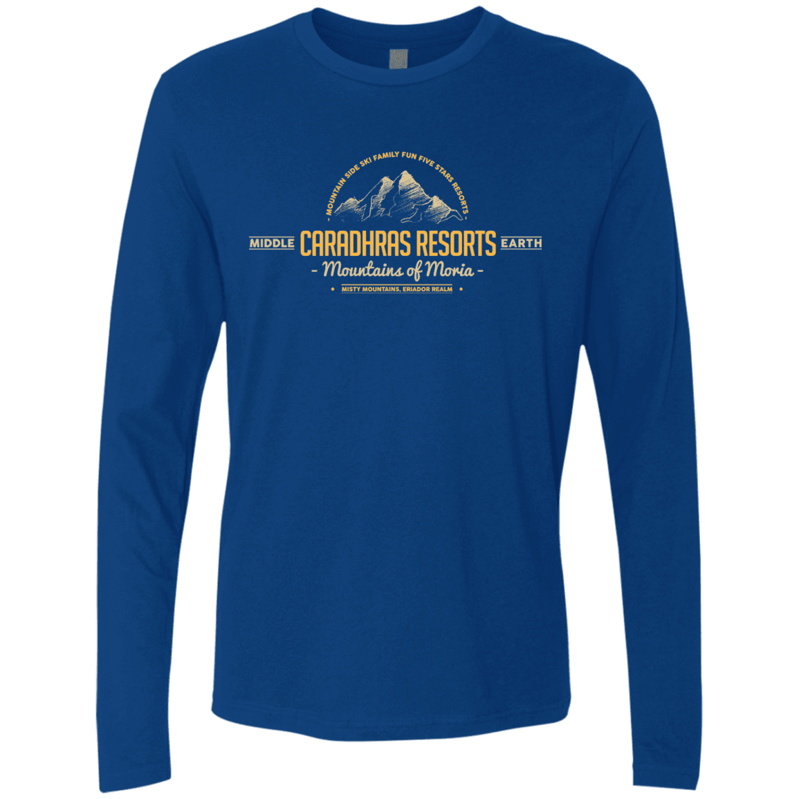 T-Shirts Royal / Small Caradhras Resorts Men's Premium Long Sleeve