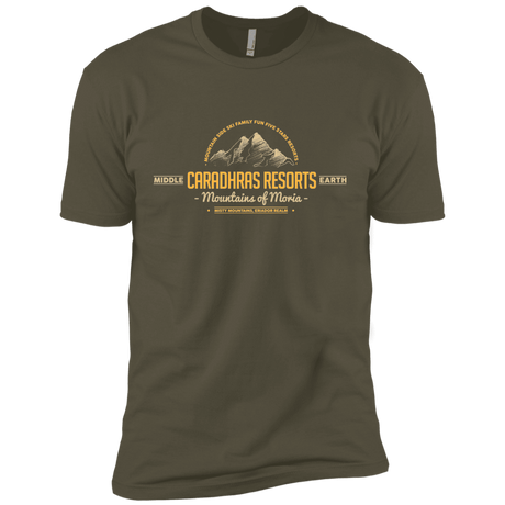 T-Shirts Military Green / X-Small Caradhras Resorts Men's Premium T-Shirt