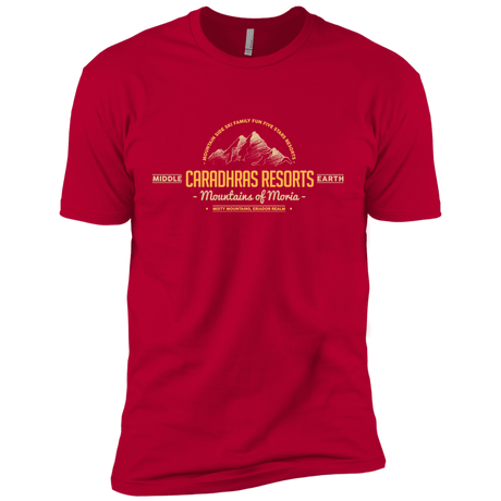 T-Shirts Red / X-Small Caradhras Resorts Men's Premium T-Shirt
