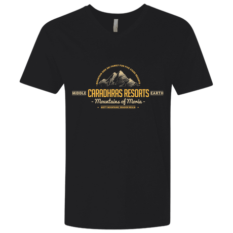 T-Shirts Black / X-Small Caradhras Resorts Men's Premium V-Neck