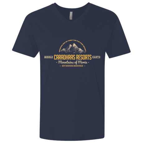 T-Shirts Midnight Navy / X-Small Caradhras Resorts Men's Premium V-Neck