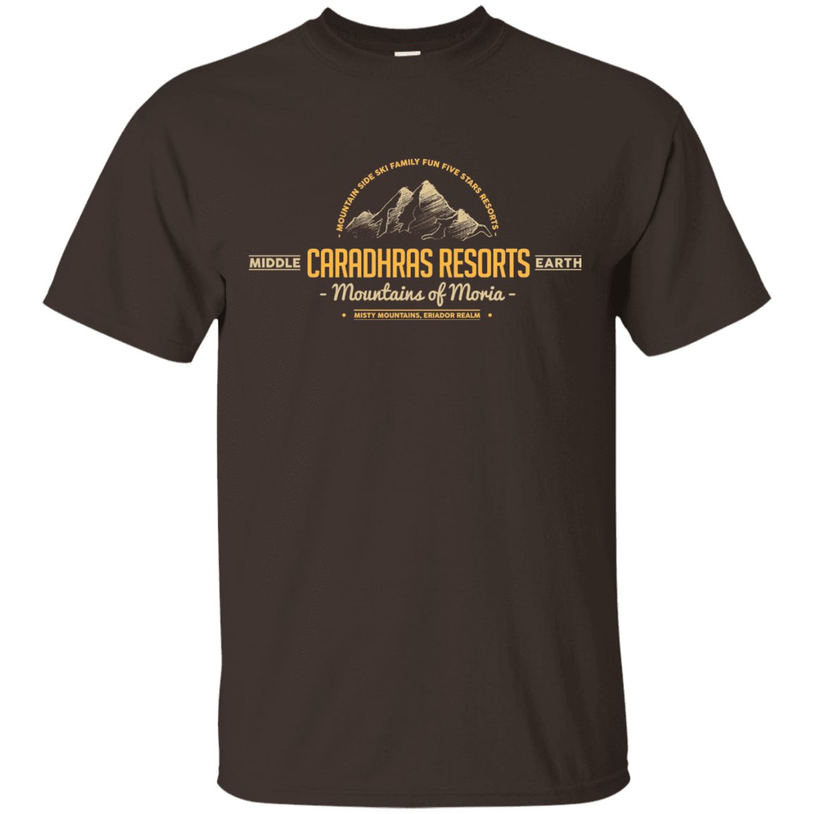 T-Shirts Dark Chocolate / Small Caradhras Resorts T-Shirt