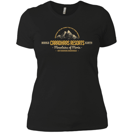 T-Shirts Black / X-Small Caradhras Resorts Women's Premium T-Shirt